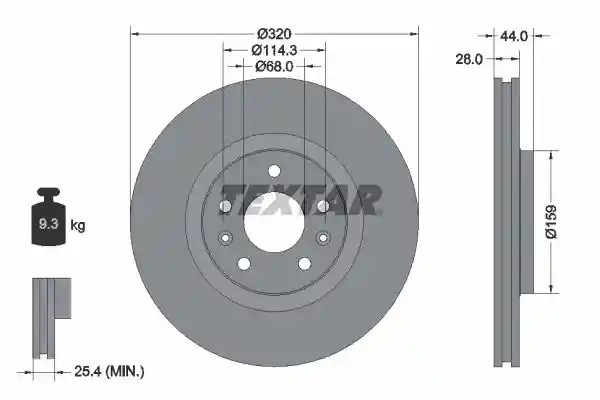 TEXTAR 2487001-1954-00