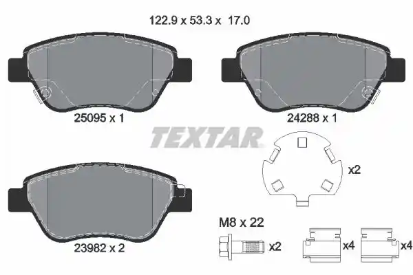 TEXTAR 2509501-1457-00