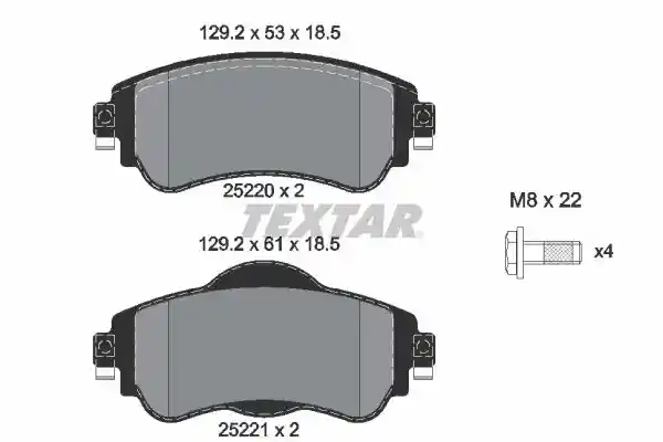 TEXTAR 2522001-1115-00