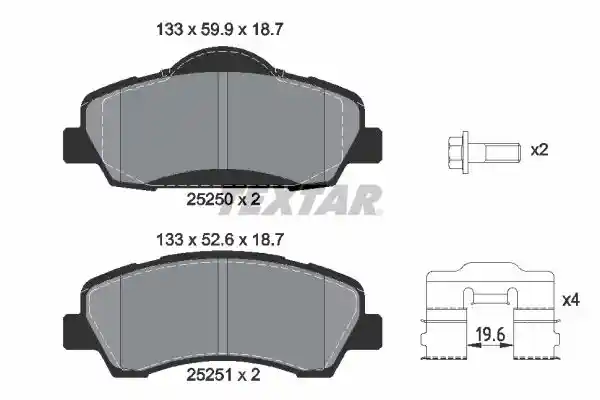 TEXTAR 2525001-0891-00