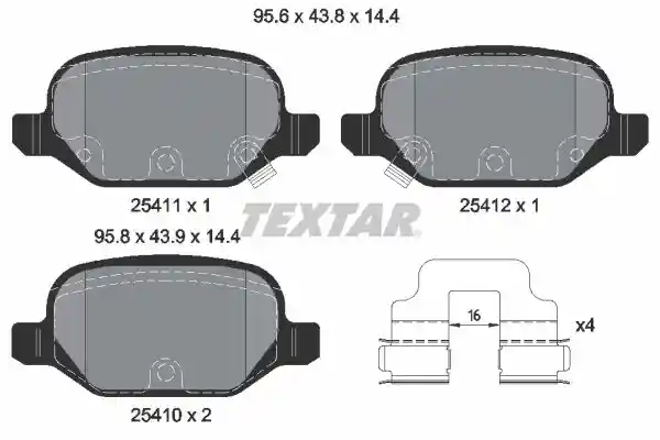 TEXTAR 2541101-2210-00