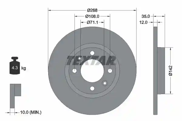 TEXTAR 2583901-3259-00