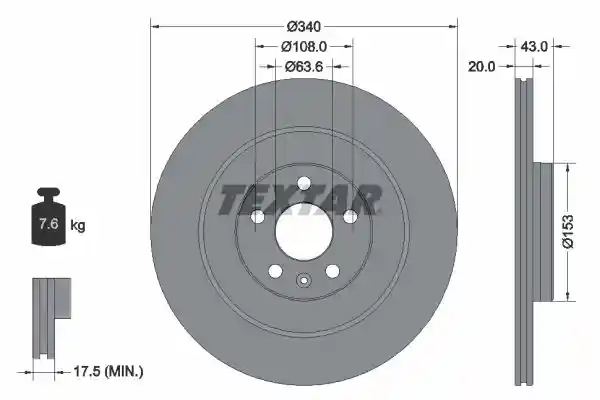 TEXTAR 2661001-3045-00