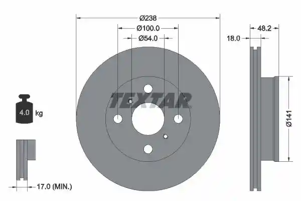TEXTAR 92055800 TEXTAR 92055800