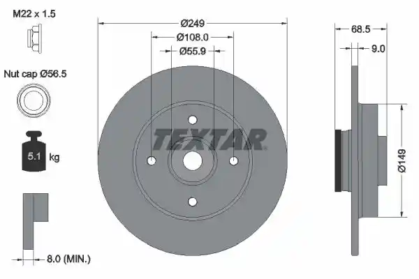 TEXTAR 92133303 TEXTAR 92133303