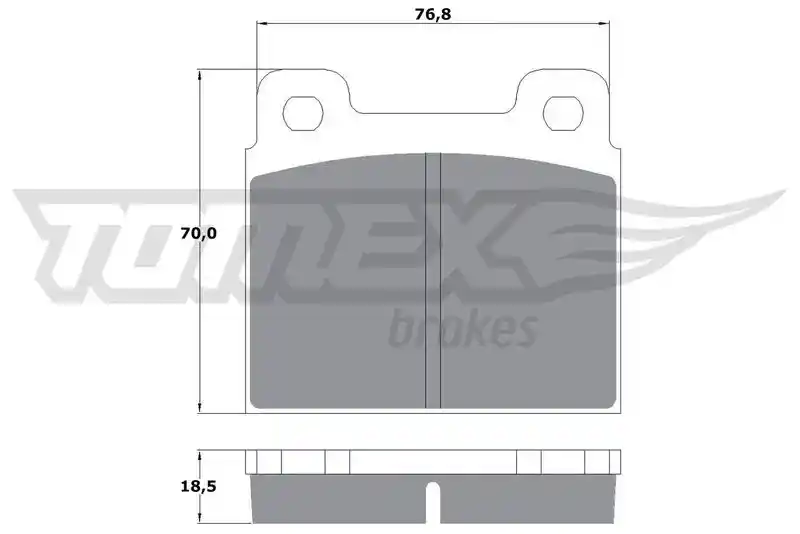 TOMEX Brakes TX 10-181