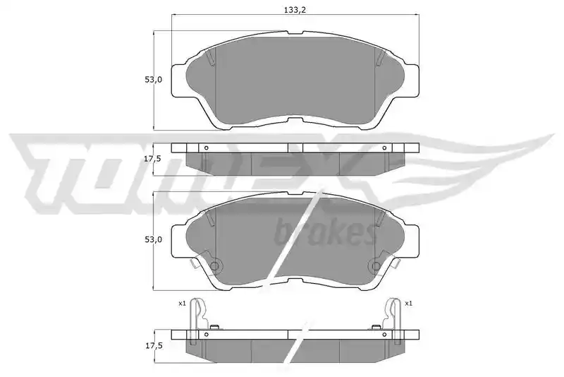 TOMEX Brakes TX 10-96
