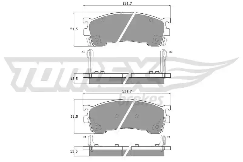 TOMEX Brakes TX 11-02