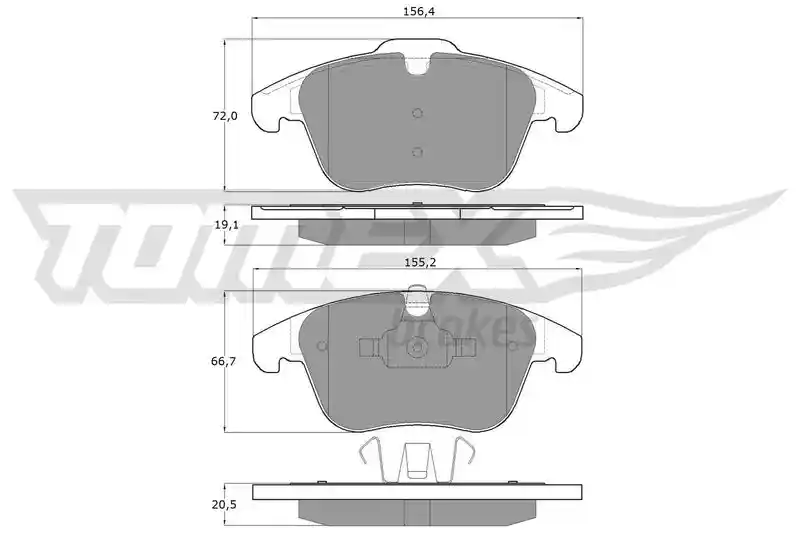 TOMEX Brakes TX 14-47