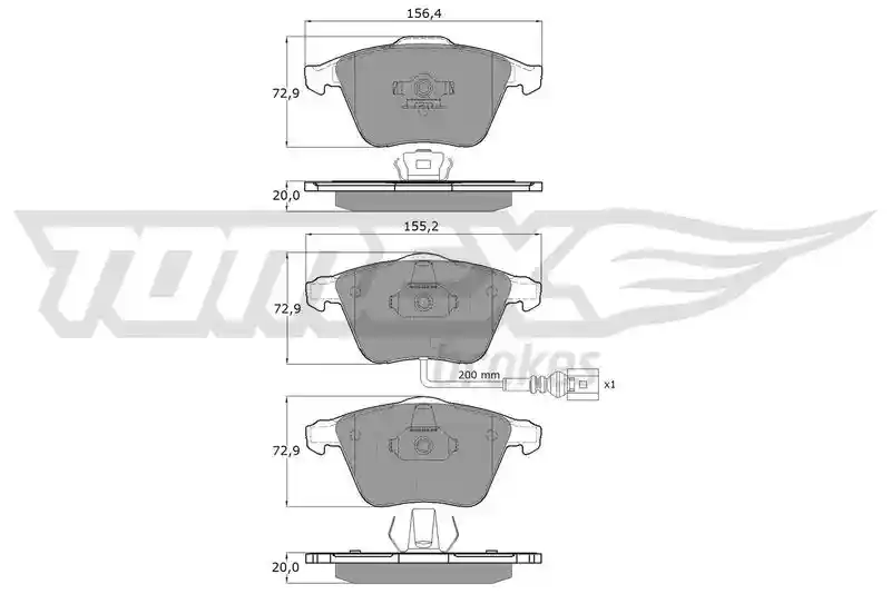 TOMEX Brakes TX 17-11
