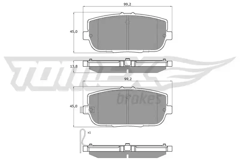 TOMEX Brakes TX 19-03