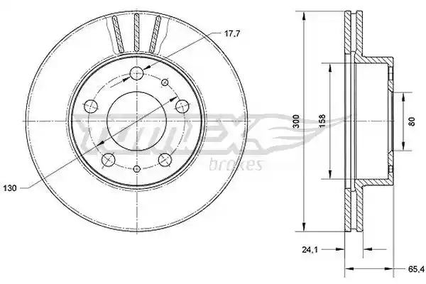 TOMEX Brakes TX 70-60 TOMEX Brakes TX 70-60