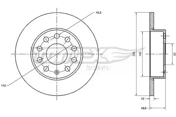 TOMEX Brakes TX 70-79 TOMEX Brakes TX 70-79