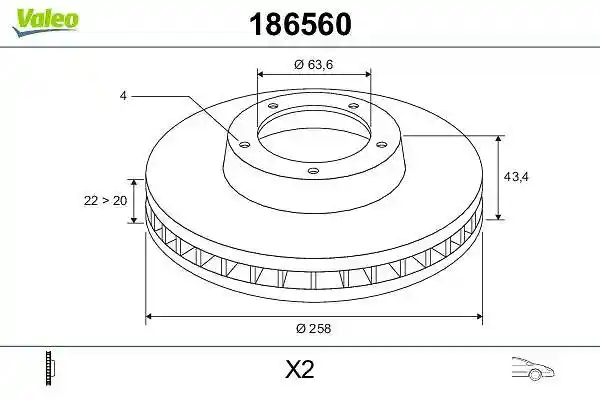 VALEO 186560