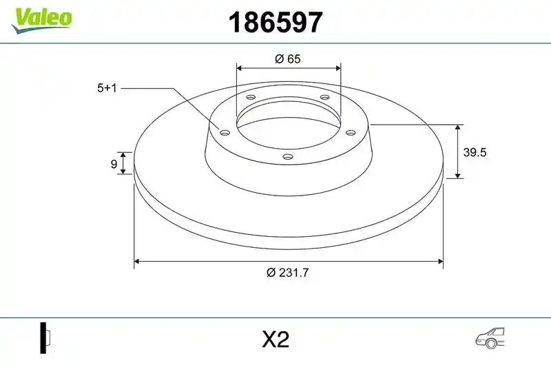 VALEO 186597