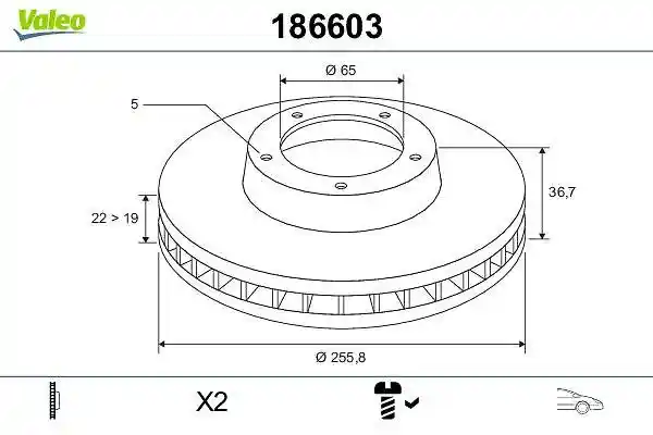VALEO 186603