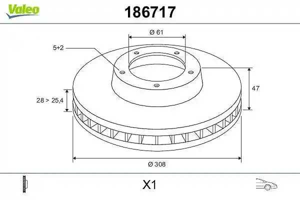 VALEO 186717