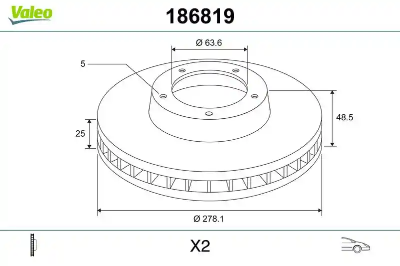 VALEO 186819