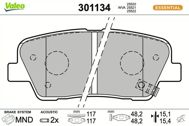 VALEO 301134