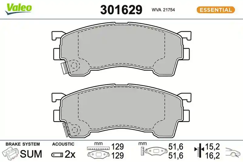VALEO 301629 VALEO 301629
