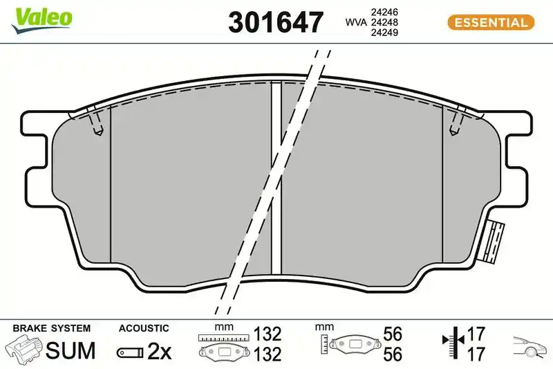 VALEO 301647