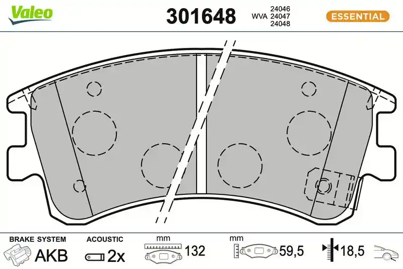 VALEO 301648
