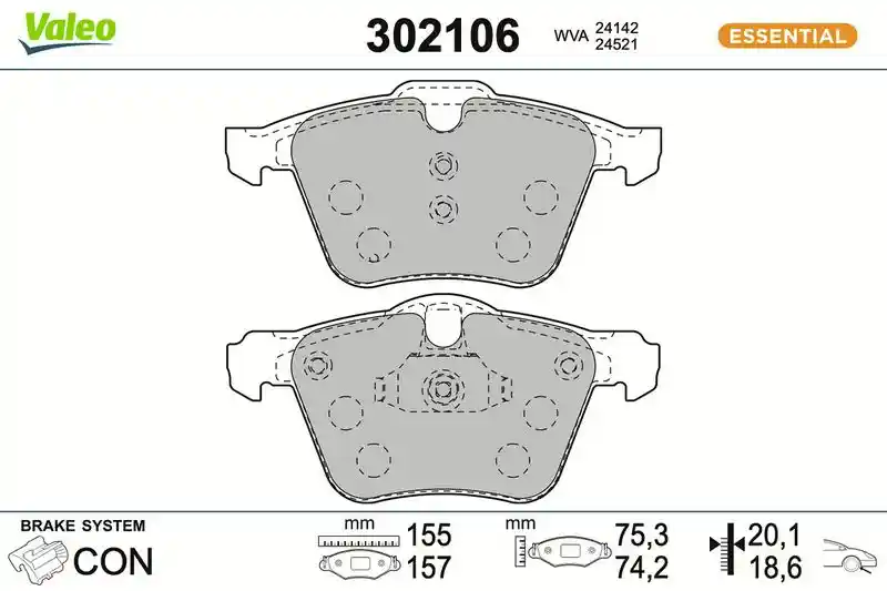 VALEO 302106