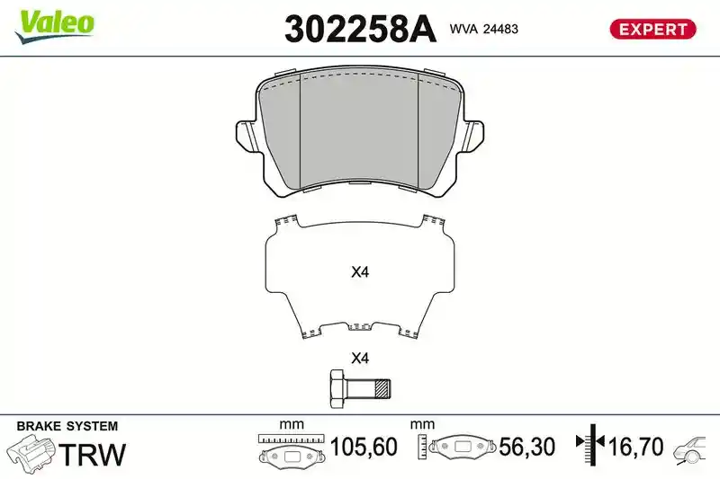 VALEO 302258A