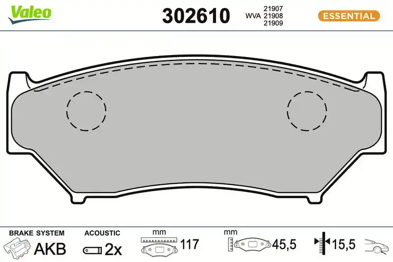 VALEO 302610 VALEO 302610