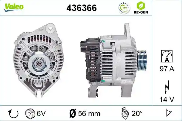 VALEO 436366 VALEO 436366