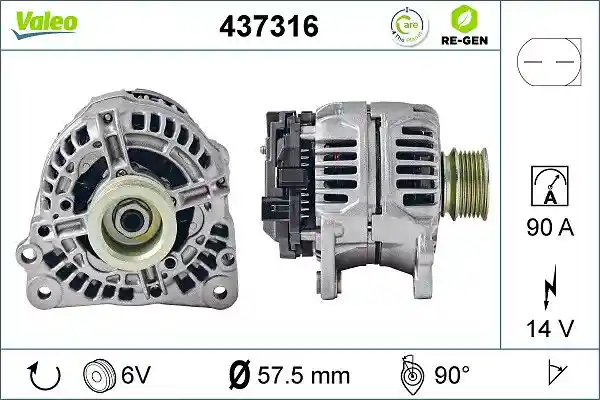 VALEO 437316 VALEO 437316