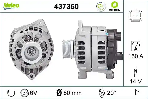 VALEO 437350 VALEO 437350