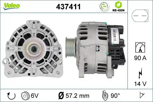 VALEO 437411 VALEO 437411