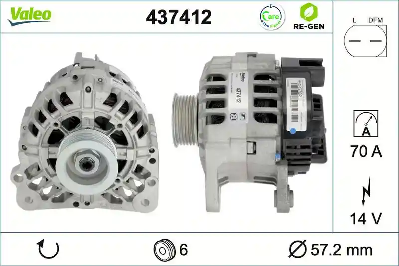 VALEO 437412 VALEO 437412