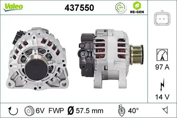 VALEO 437550 VALEO 437550