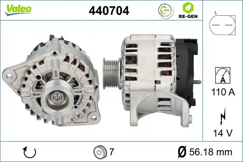 VALEO 440704 VALEO 440704