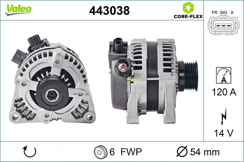 VALEO 443038 VALEO 443038