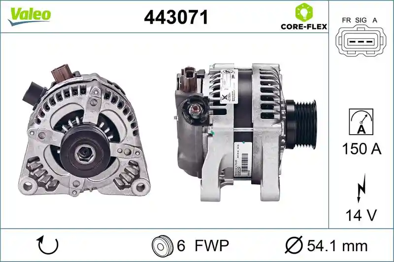 VALEO 443071 VALEO 443071