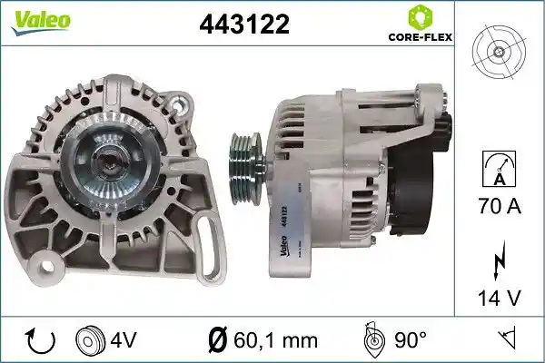 VALEO 443122 VALEO 443122