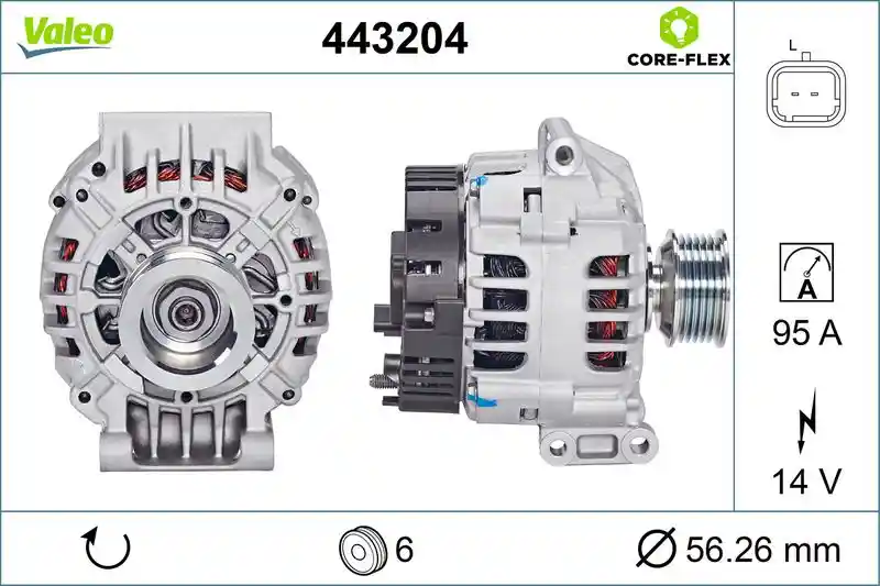 VALEO 443204 VALEO 443204