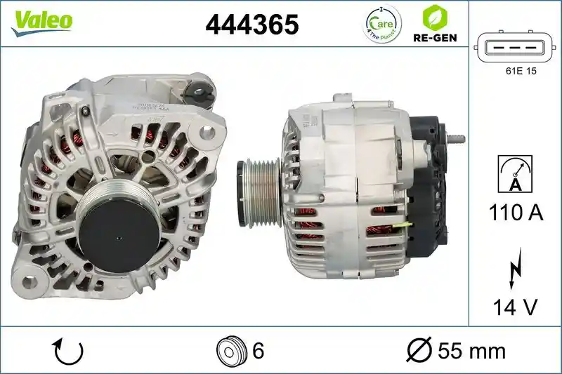 VALEO 444365 VALEO 444365