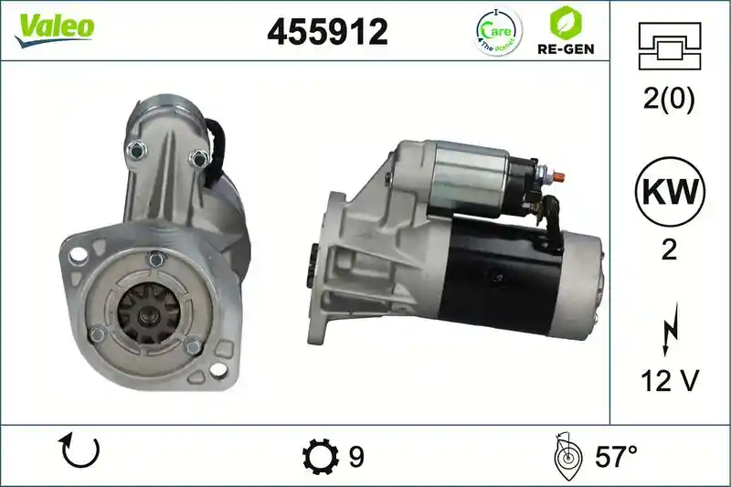 VALEO 455912 VALEO 455912