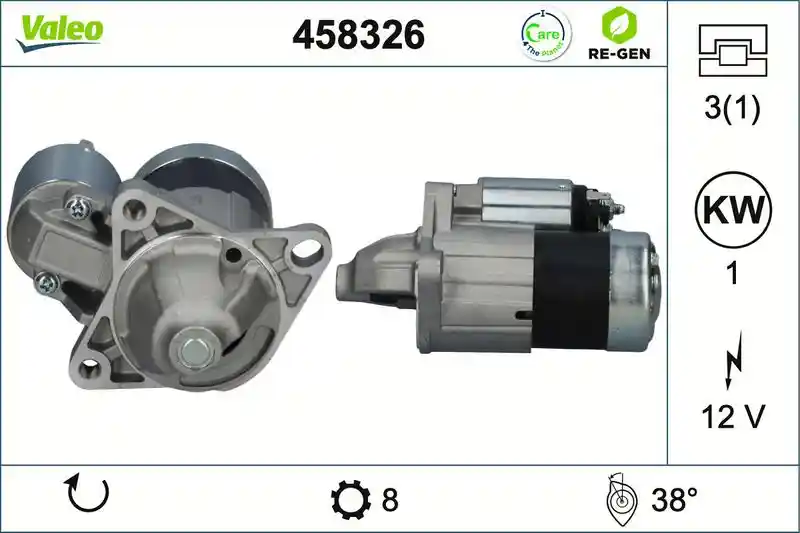 VALEO 458326 VALEO 458326