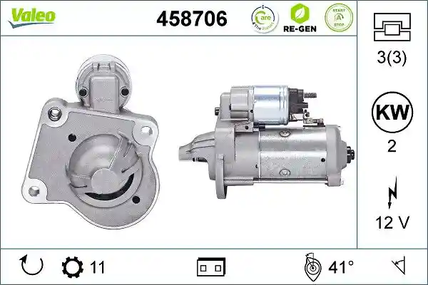 VALEO 458706 VALEO 458706