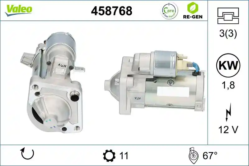 VALEO 458768 VALEO 458768