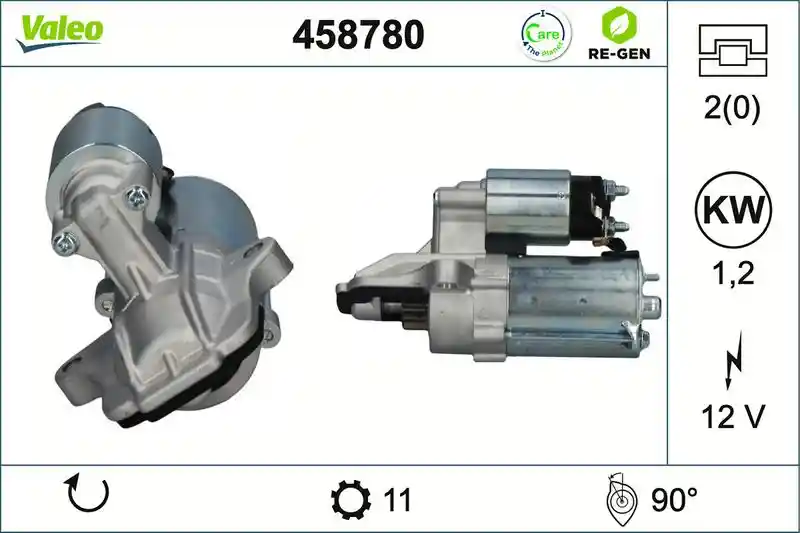 VALEO 458780 VALEO 458780
