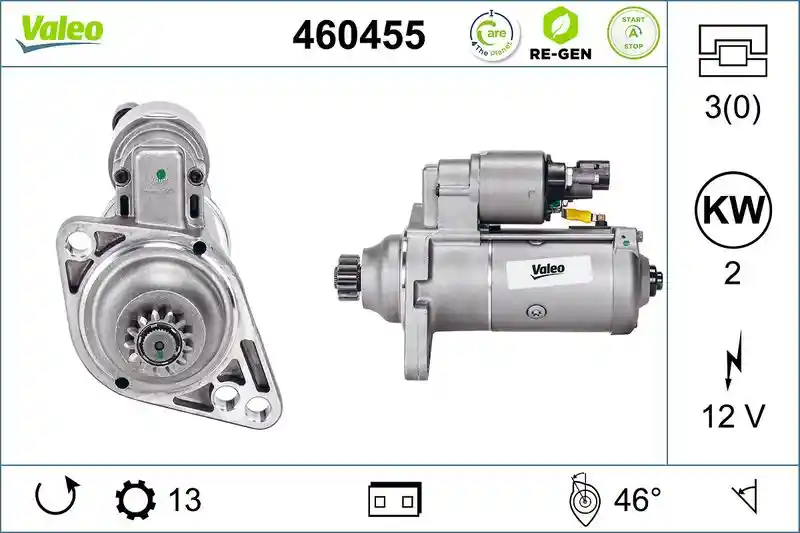 VALEO 460455 VALEO 460455