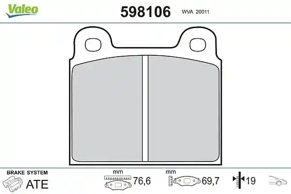 VALEO 598106