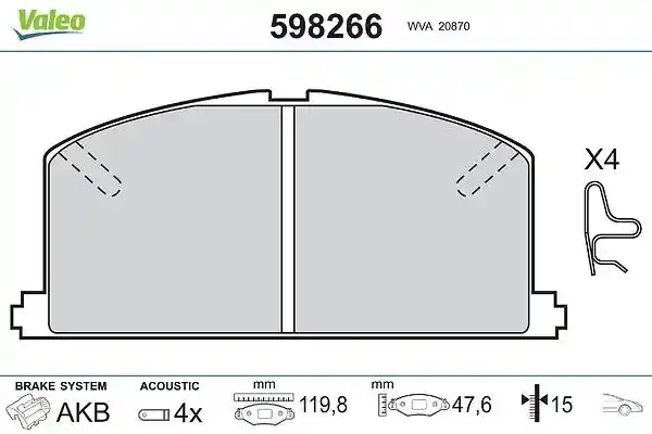 VALEO 598266