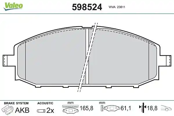 VALEO 598524